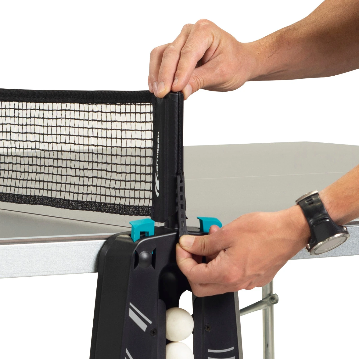 Cornilleau Cornilleau 100X Sport Grey Outdoor Table Tennis Table 6 Cornilleau Cornilleau 100X Sport Grey Outdoor Table Tennis Table - Image 6