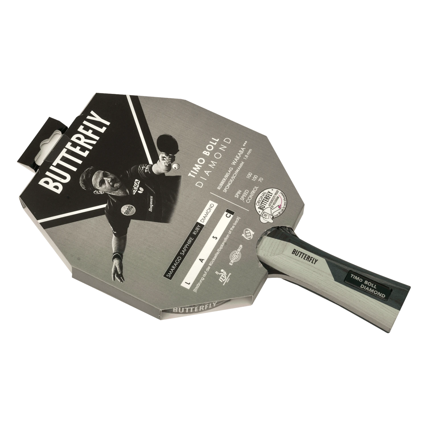 Butterfly Butterfly Timo Boll Diamond Table Tennis Bat 1 Butterfly Butterfly Timo Boll Diamond Table Tennis Bat