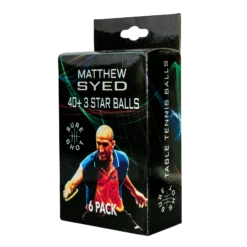 Sure Shot Sure Shot Matthew Syed 3 Star Balls - 6 Pack