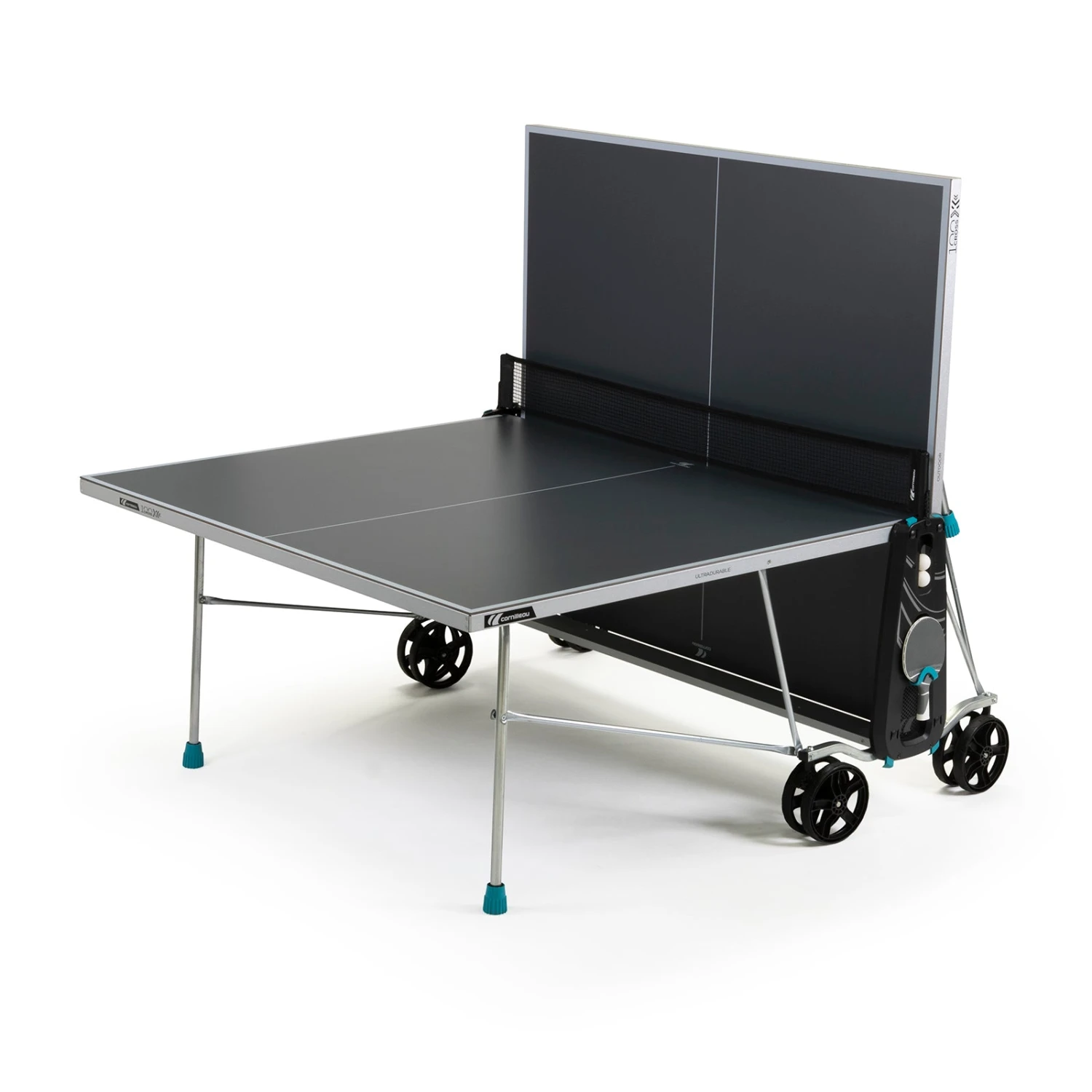 Cornilleau Cornilleau 100X Sport Grey Outdoor Table Tennis Table 2 Cornilleau Cornilleau 100X Sport Grey Outdoor Table Tennis Table - Image 2