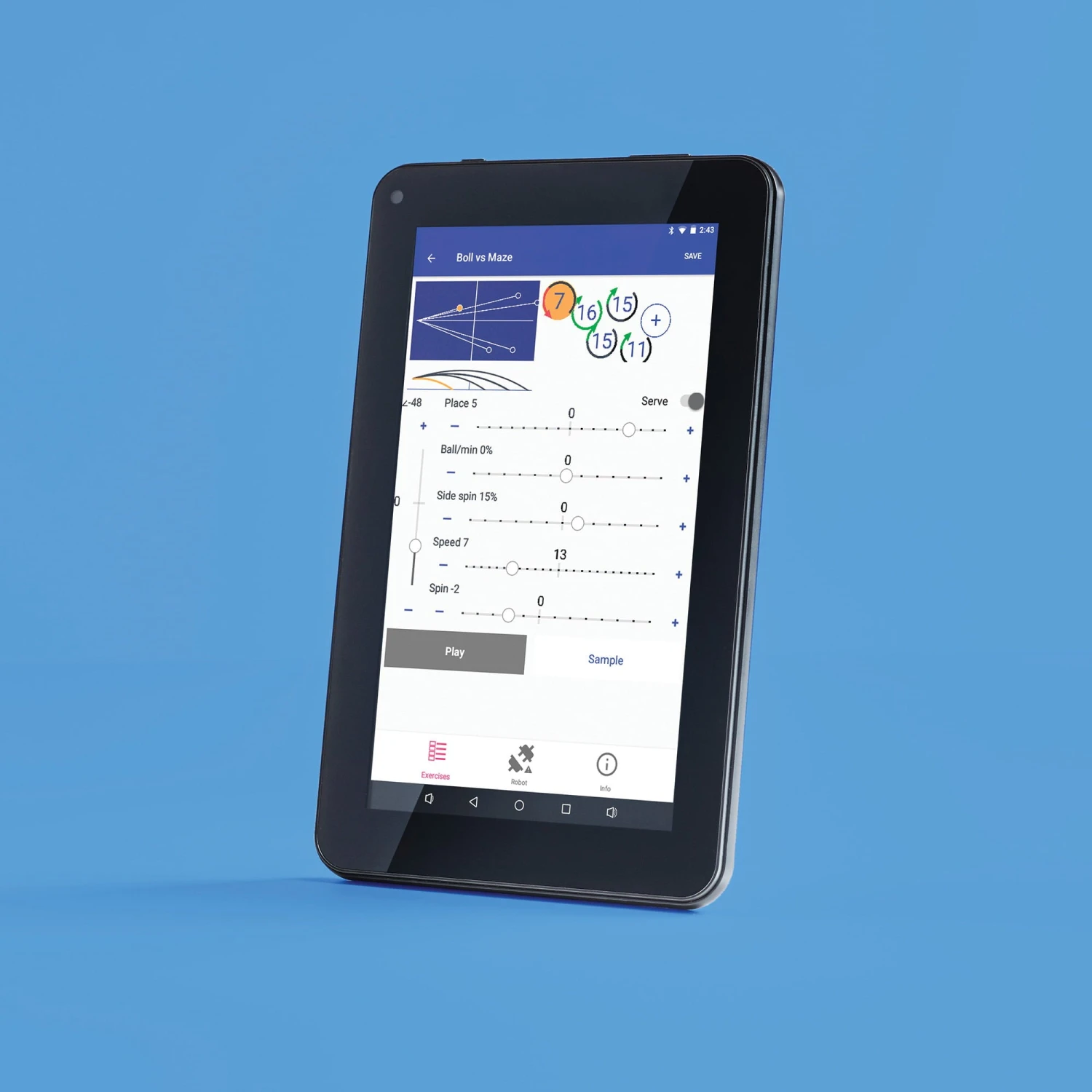 Butterfly Butterfly Amicus Prime Table Tennis Robot 4 Butterfly Butterfly Amicus Prime Table Tennis Robot - Image 4