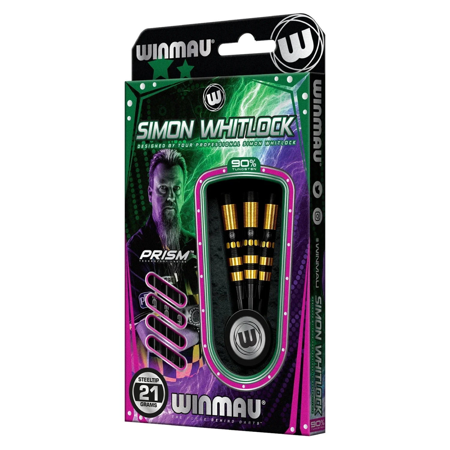 Winmau Winmau Simon Whitlock Onyx AU 23g Darts 4 Winmau Winmau Simon Whitlock Onyx AU 23g Darts - Image 4