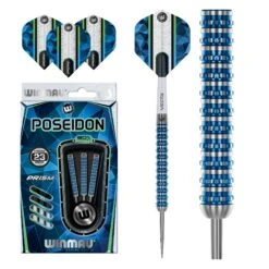 Winmau Winmau Poseidon 90% Tungsten Darts 23G -SNOOKER - POOL Store 1486Poseidon23g Image1