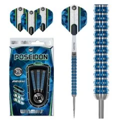 Winmau Winmau Poseidon 90% Tungsten Darts 25G 7 Winmau Winmau Poseidon 90% Tungsten Darts 25G -SNOOKER - POOL Store 1486Poseidon25g Image1