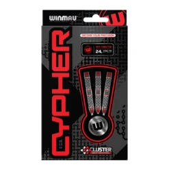 Winmau Winmau Cypher 90% Tungsten Darts 24g -SNOOKER - POOL Store 1520 Cypher 24g box