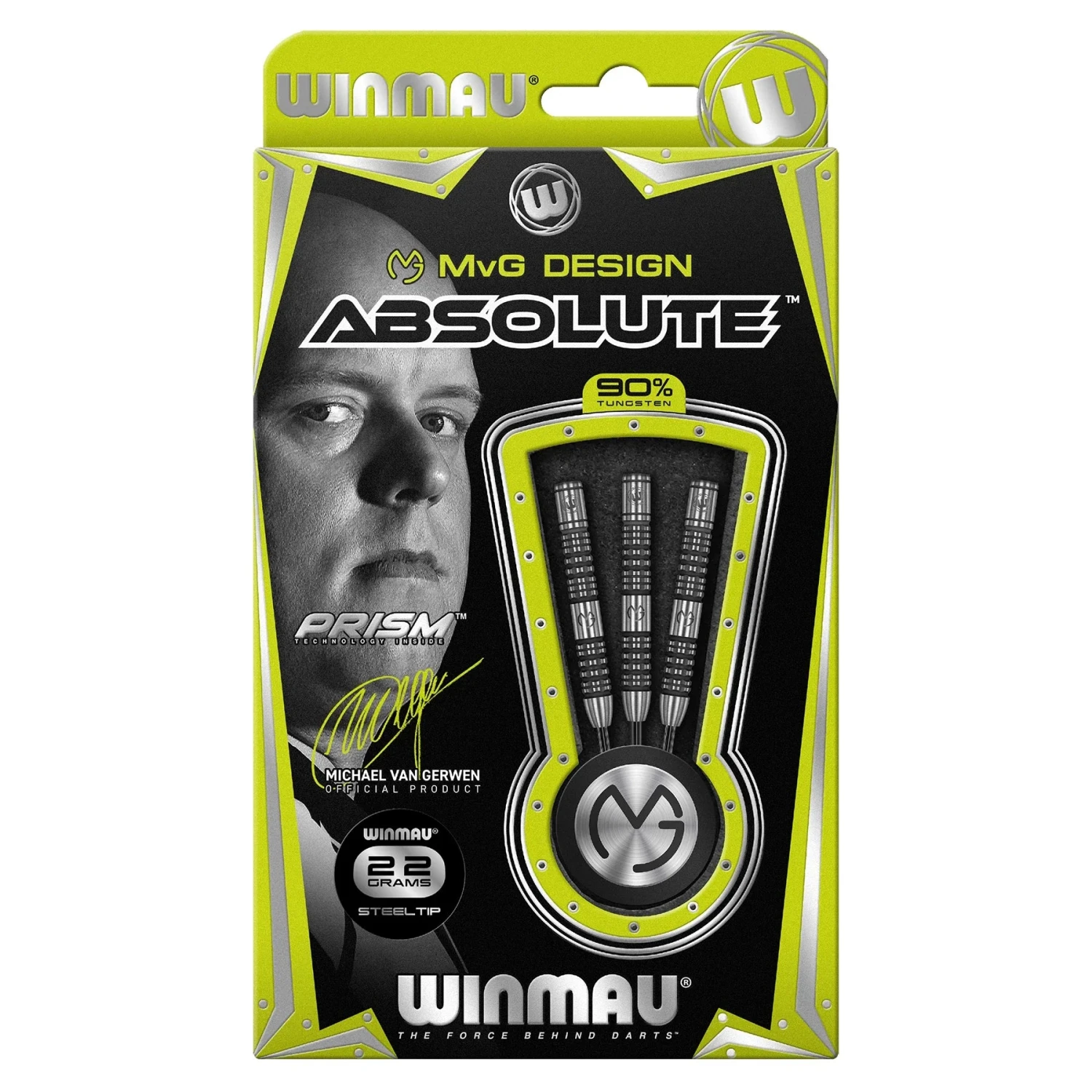 Winmau Winmau MvG Michael Van Gerwen Absolute 23g Darts 2 Winmau Winmau MvG Michael Van Gerwen Absolute 23g Darts - Image 2