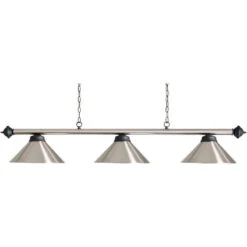 Cue Craft Brushed Steel Light Bar With Matt Black Details