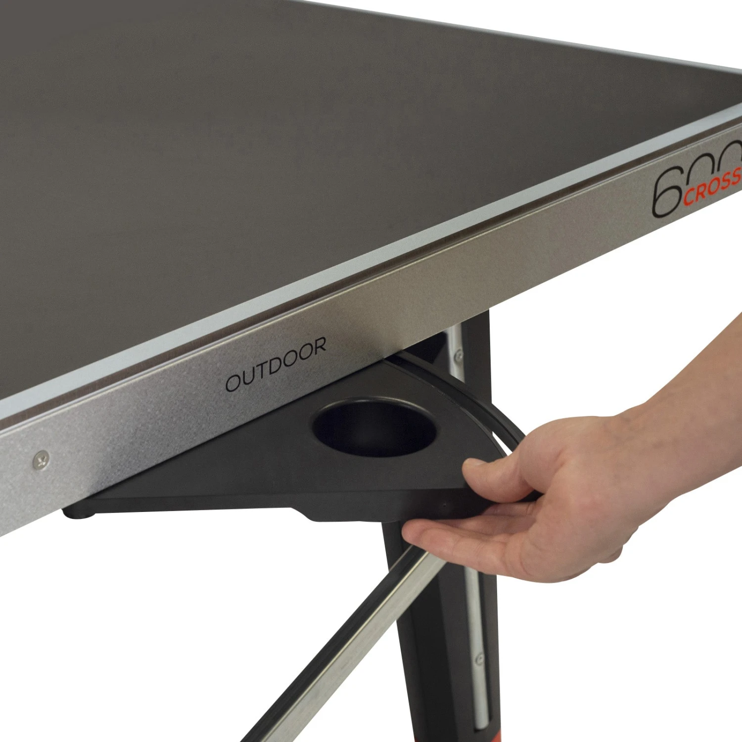 Cornilleau Cornilleau 600X Performance Black Outdoor Table Tennis Table 3 Cornilleau Cornilleau 600X Performance Black Outdoor Table Tennis Table - Image 3