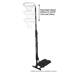 Sure Shot Sure Shot Start Sport Netball Set -SNOOKER - POOL Store 66810 Start Sport Unit Height adjust