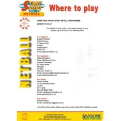 Sure Shot Sure Shot Start Sport Netball Set -SNOOKER - POOL Store 66810 Sure Shot Start Sport Netball Set 6