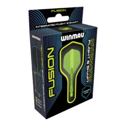 Winmau Winmau Fusion Integrated Flight & Shaft Fluoro Yellow 7 Winmau Winmau Fusion Integrated Flight & Shaft Fluoro Yellow -SNOOKER - POOL Store 8775FusionIntegratedFlight ShaftShortYellow4