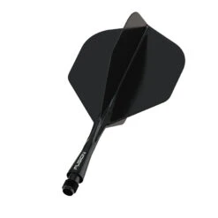 Winmau Winmau Fusion Integrated Flight & Shaft Solid Black
