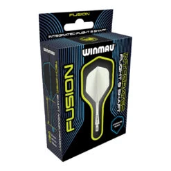 Winmau Winmau Fusion Integrated Flight & Shaft Solid White 7 Winmau Winmau Fusion Integrated Flight & Shaft Solid White -SNOOKER - POOL Store 8778FusionIntegratedFlight ShaftShortWhite4