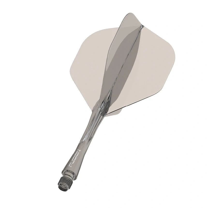 Winmau Winmau Fusion Integrated Flight & Shaft Grey Smoke 2 Winmau Winmau Fusion Integrated Flight & Shaft Grey Smoke - Image 2
