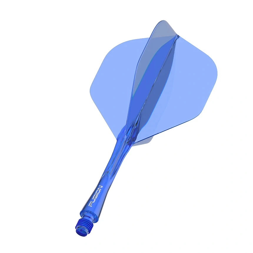 Winmau Winmau Fusion Integrated Flight & Shaft Azure Blue 2 Winmau Winmau Fusion Integrated Flight & Shaft Azure Blue - Image 2