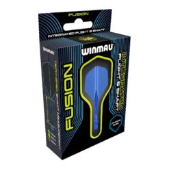 Winmau Winmau Fusion Integrated Flight & Shaft Azure Blue 7 Winmau Winmau Fusion Integrated Flight & Shaft Azure Blue -SNOOKER - POOL Store 8786FusionIntegratedFlight ShaftIntBlue4