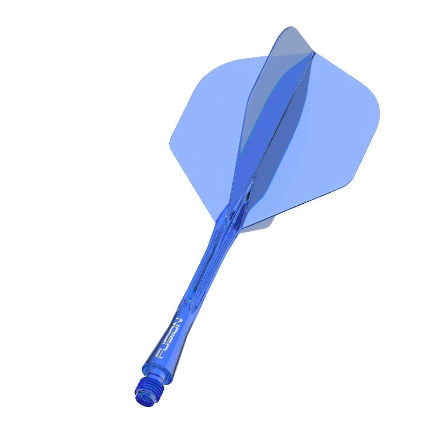 Winmau Winmau Fusion Integrated Flight & Shaft Azure Blue 3 Winmau Winmau Fusion Integrated Flight & Shaft Azure Blue - Image 3