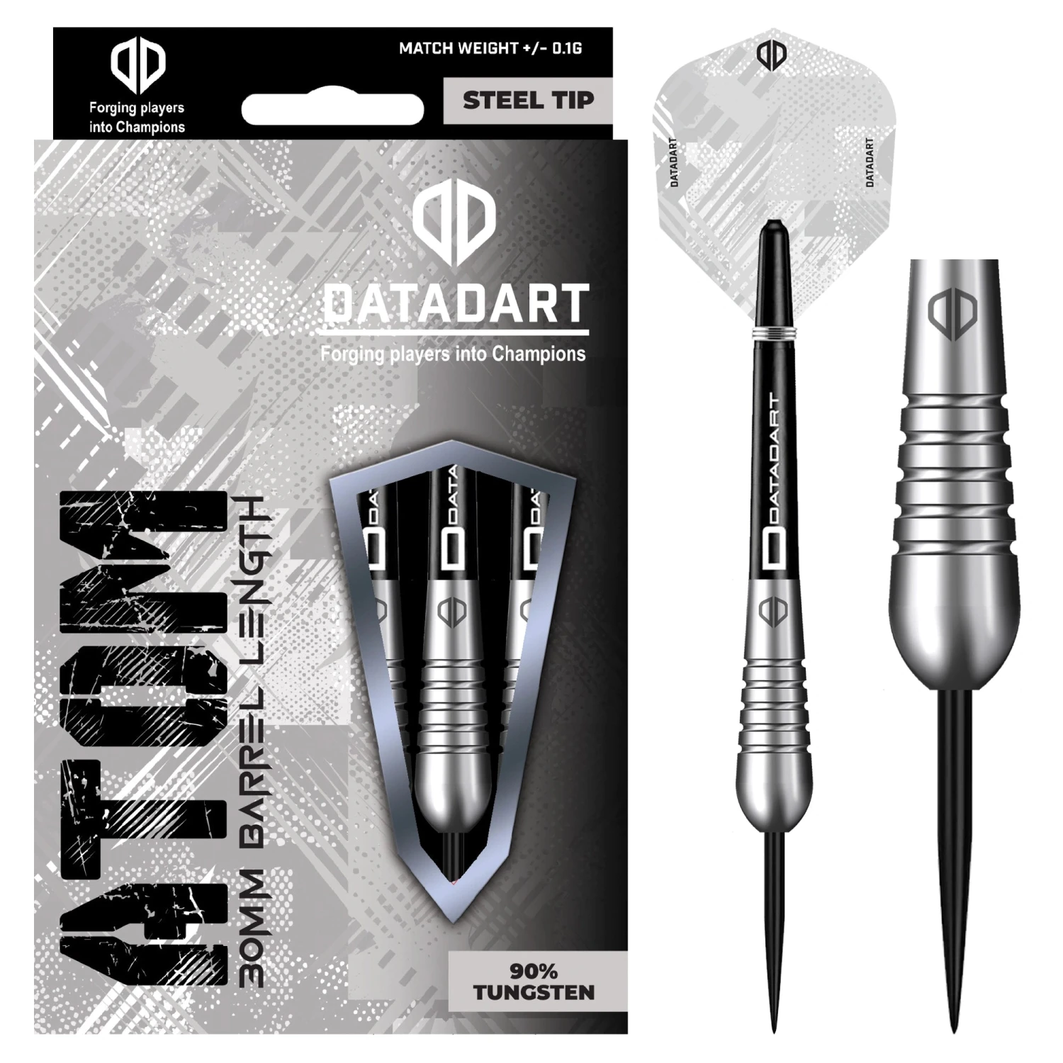 DataDart DataDart Atom 90% Tungsten 21g Darts 2 DataDart DataDart Atom 90% Tungsten 21g Darts - Image 2