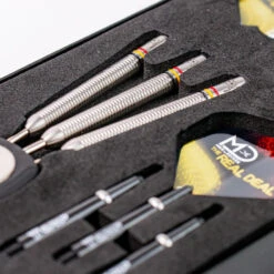 Bull's Bulls Mike De Decker 90% Tungsten Steel Darts 24g -SNOOKER - POOL Store BULL SMikedeDeckerSteelDart d