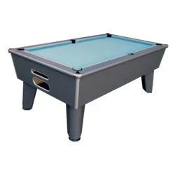 Blackball Tables Blackball Club Midnight Grey Pool Table