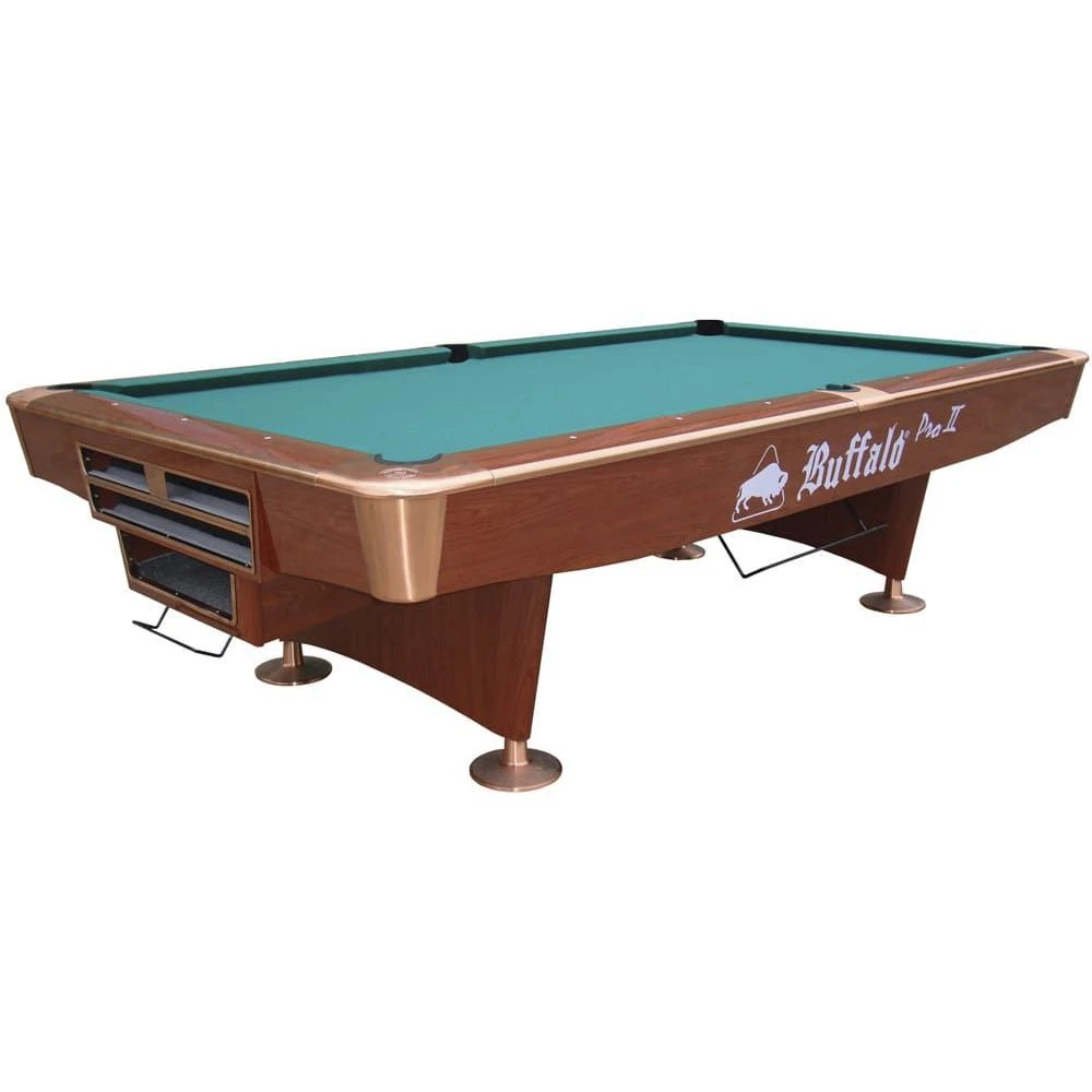Buffalo Buffalo Pro II Brown 9ft American Pool Table 1 Buffalo Buffalo Pro II Brown 9ft American Pool Table