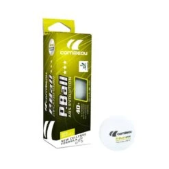 Cornilleau Cornilleau P-Ball - ITTF 3 Star Plastic Competition Balls - Box Of 3 (White)