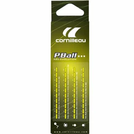 Cornilleau Cornilleau P-Ball - ITTF 3 Star Plastic Competition Balls - Box Of 3 (White) 2 Cornilleau Cornilleau P-Ball - ITTF 3 Star Plastic Competition Balls - Box Of 3 (White) - Image 2