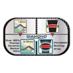 Winmau Winmau Diamond PLUS Bristle Dartboard -SNOOKER - POOL Store Diamond Plus Display 4