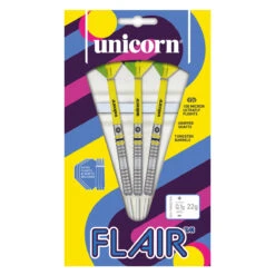 Unicorn Unicorn Flair 80% Tungsten 22g Darts -SNOOKER - POOL Store FlairSteel8022gBox