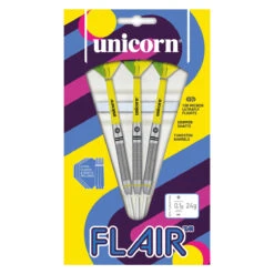 Unicorn Unicorn Flair 80% Tungsten 24g Darts -SNOOKER - POOL Store FlairSteel8024gBox