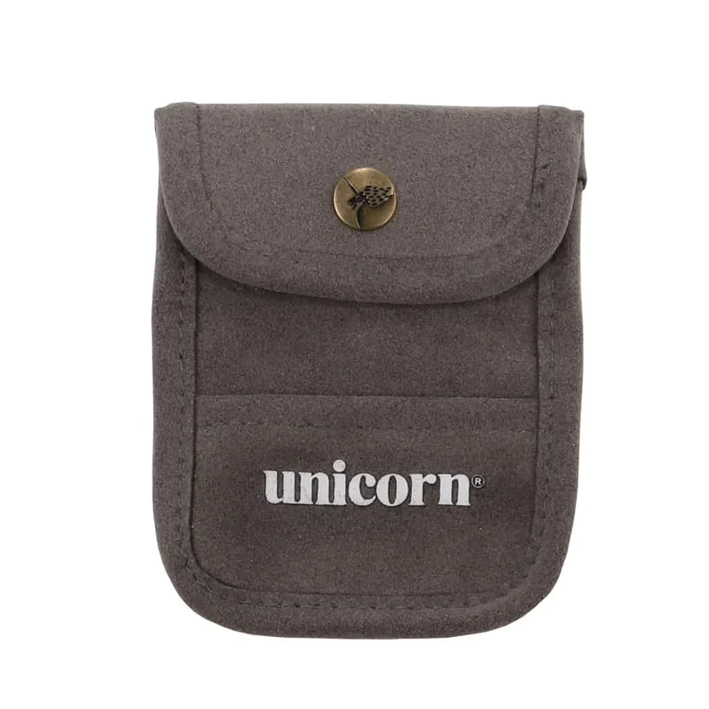 Unicorn Unicorn Grey Flocked Leather Darts Wallet 1 Unicorn Unicorn Grey Flocked Leather Darts Wallet