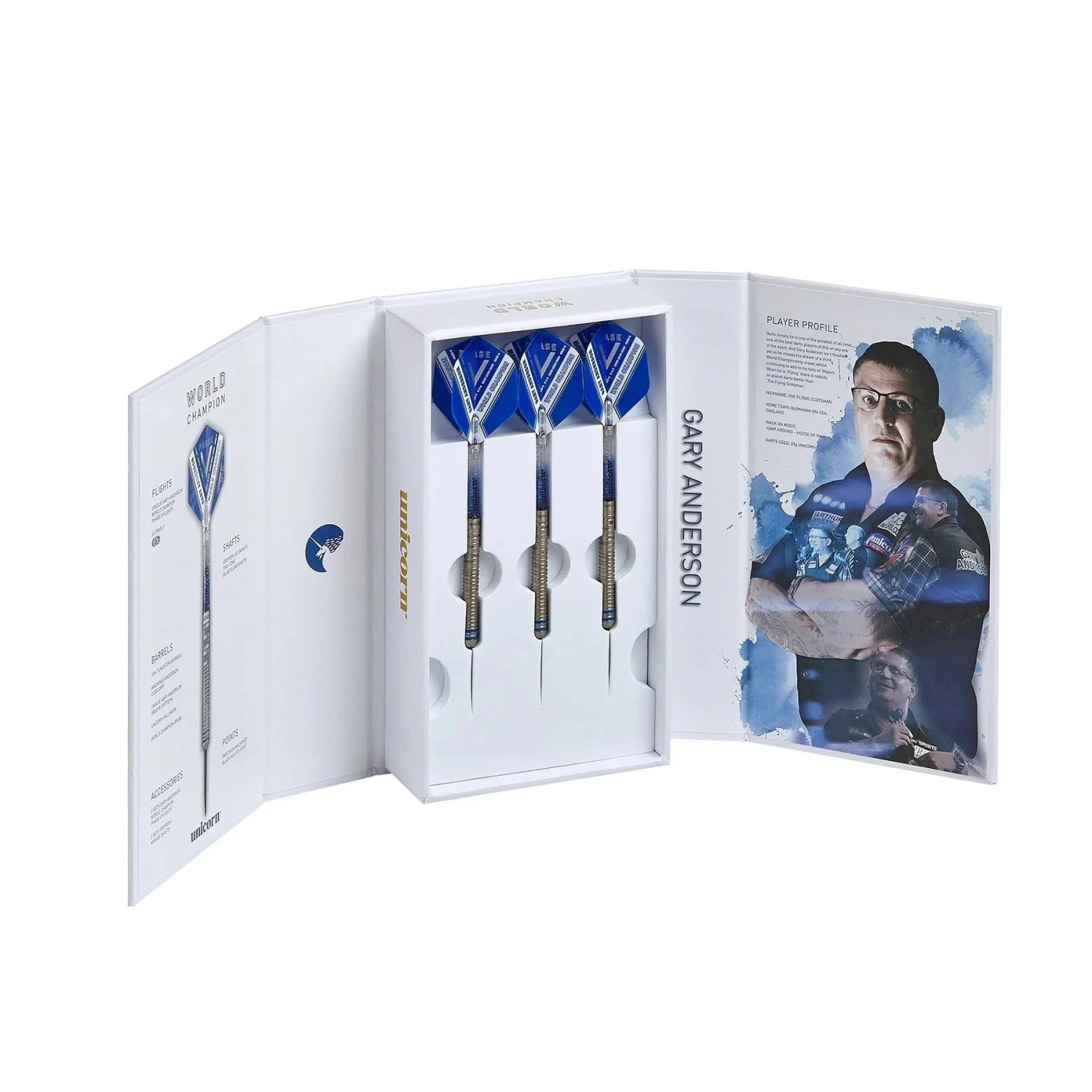 Unicorn Unicorn Gary Anderson 23g World Champion Phase 5 Darts 4 Unicorn Unicorn Gary Anderson 23g World Champion Phase 5 Darts - Image 4