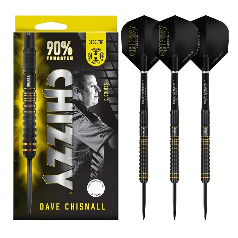 Harrows Harrows Chizzy Series 3 90% Steel Tip Darts 21g 5 Harrows Harrows Chizzy Series 3 90% Steel Tip Darts 21g - Image 5