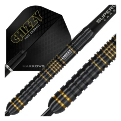 Harrows Harrows Chizzy Series 3 90% Steel Tip Darts 26g 8 Harrows Harrows Chizzy Series 3 90% Steel Tip Darts 26g -SNOOKER - POOL Store Harrows Chizzy Steel Image 3 1