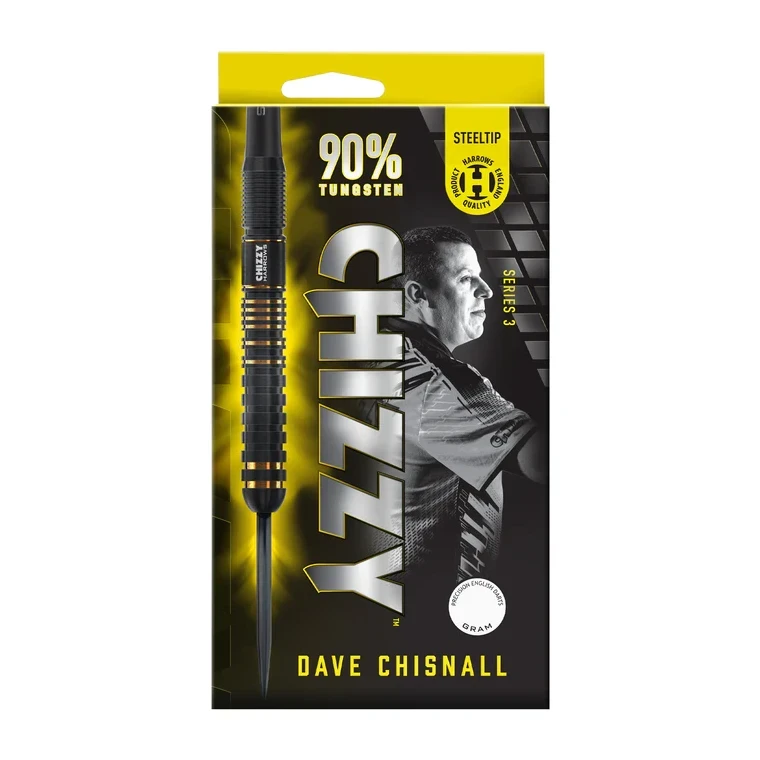 Harrows Harrows Chizzy Series 3 90% Steel Tip Darts 26g 6 Harrows Harrows Chizzy Series 3 90% Steel Tip Darts 26g - Image 6