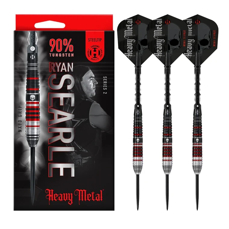 Harrows Harrows Ryan Searle Series 2 90% Steel Tip Darts 22g 5 Harrows Harrows Ryan Searle Series 2 90% Steel Tip Darts 22g - Image 5