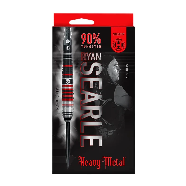 Harrows Harrows Ryan Searle Series 2 90% Steel Tip Darts 22g 6 Harrows Harrows Ryan Searle Series 2 90% Steel Tip Darts 22g - Image 6