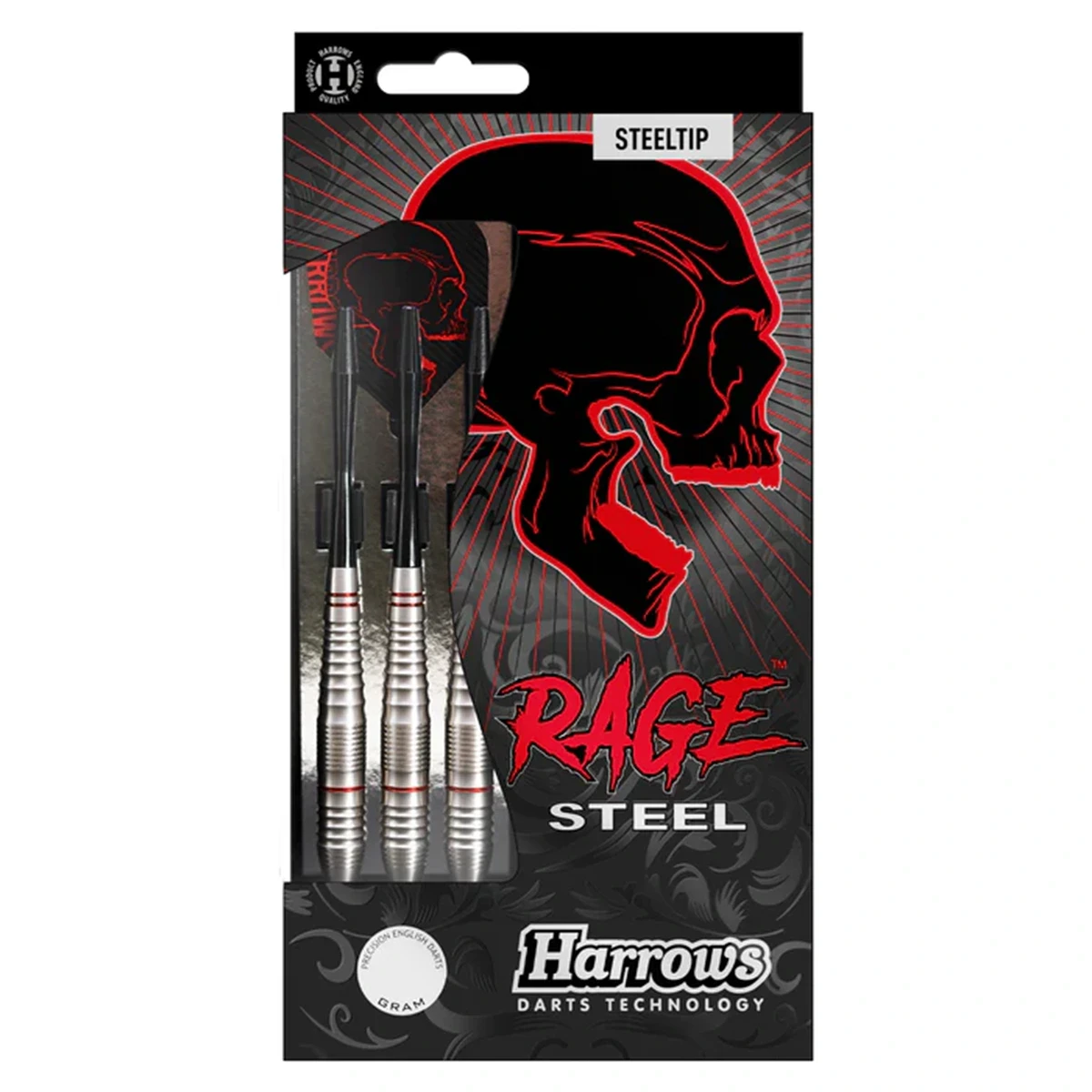 Harrows Harrows Rage Steel 22g Darts 3 Harrows Harrows Rage Steel 22g Darts - Image 3