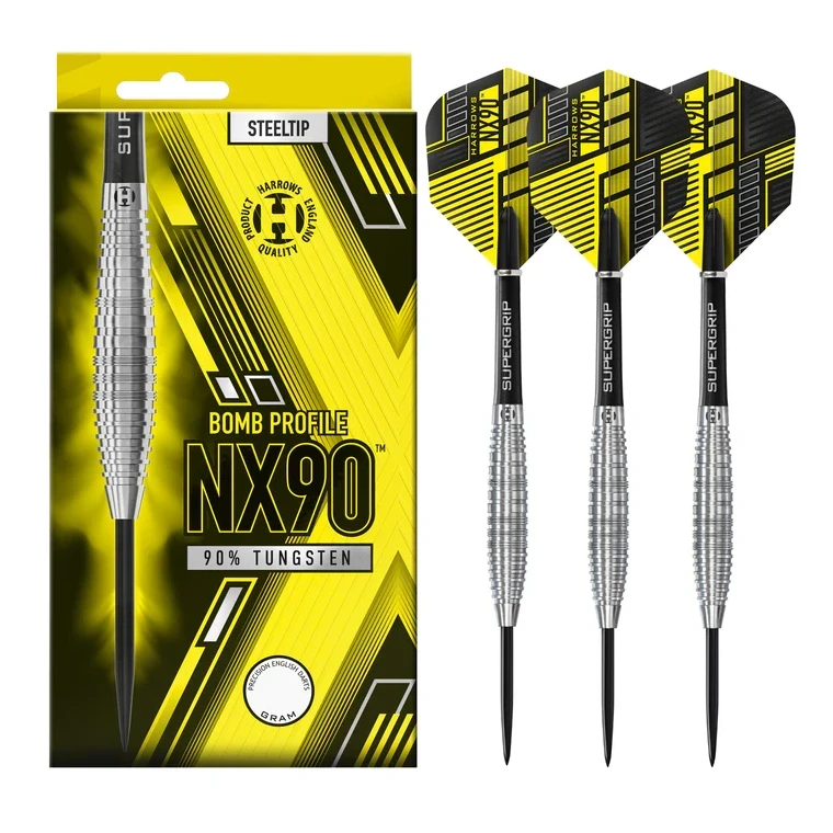 Harrows Harrows NX90 Bomb 90% Steel Tip Darts 25g 5 Harrows Harrows NX90 Bomb 90% Steel Tip Darts 25g - Image 5