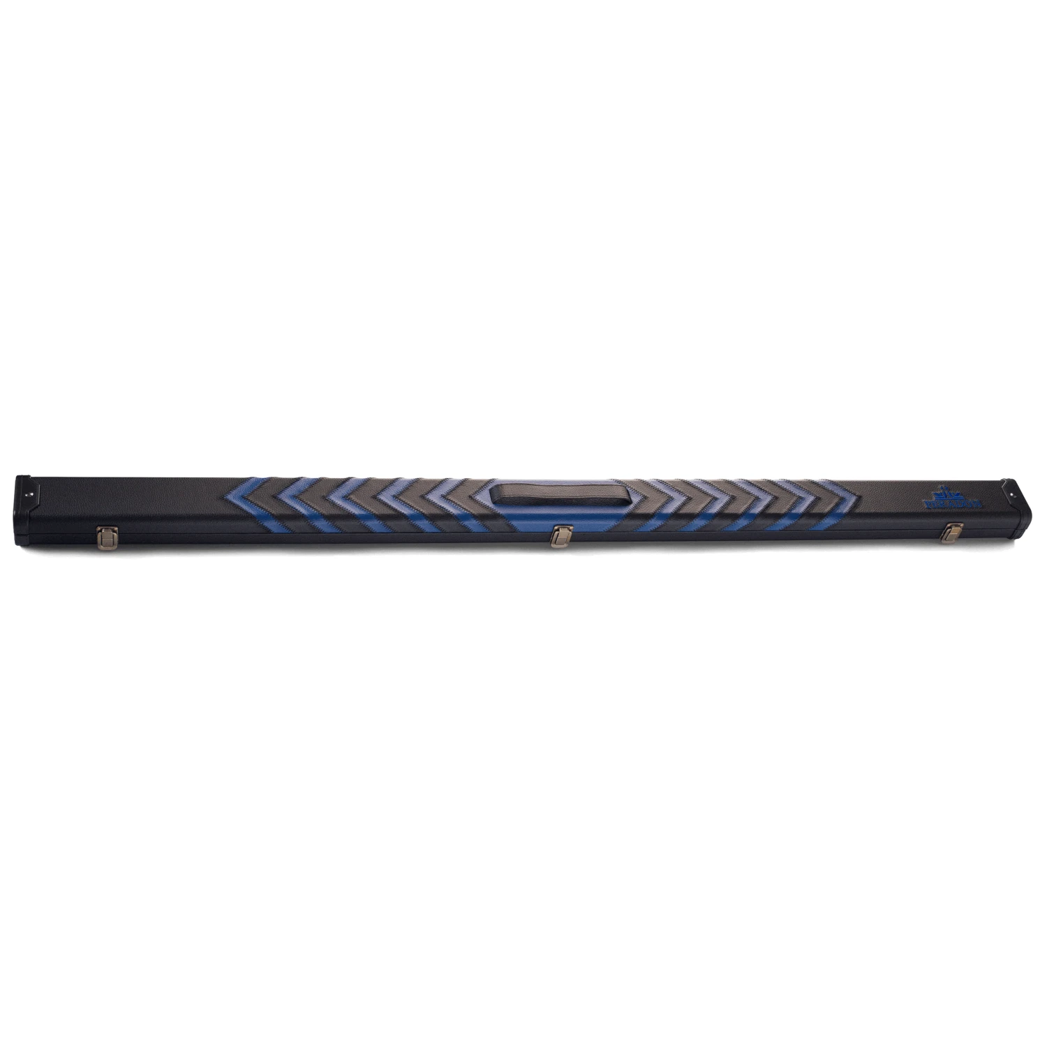 Peradon Peradon 3 Piece Black Blue Arrow Clubman Cue Case For ¾ Jointed Cues 1 Peradon Peradon 3 Piece Black Blue Arrow Clubman Cue Case For ¾ Jointed Cues