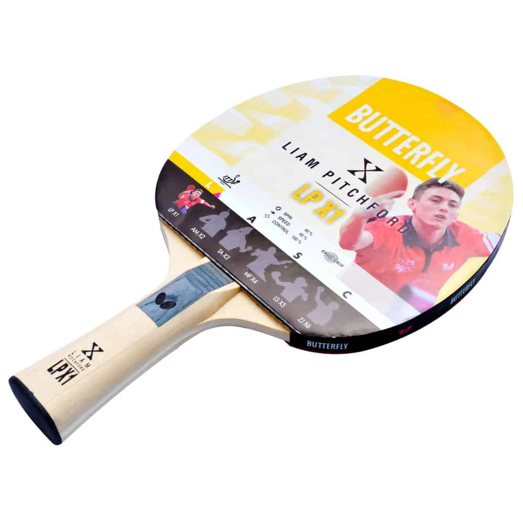 Butterfly Butterfly Liam Pitchford LPX1 Table Tennis Bat 1 Butterfly Butterfly Liam Pitchford LPX1 Table Tennis Bat