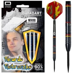 DataDart Datadart Ricardo Pietreczko Pikachu 23g Steel Tip Darts -SNOOKER - POOL Store Ricardo Pietreczko Carton and Darts 2000x2000 1 e15017fa a6ae 430a 993c 1e9310c7f259
