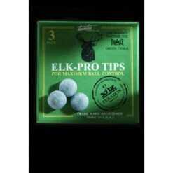 Tweeten Elk Pro Professional Snooker Or Pool Cue Tips -SNOOKER - POOL Store S2017 Artistic1