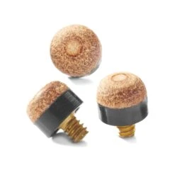 CueCraft Screw On Leather Cue Tips