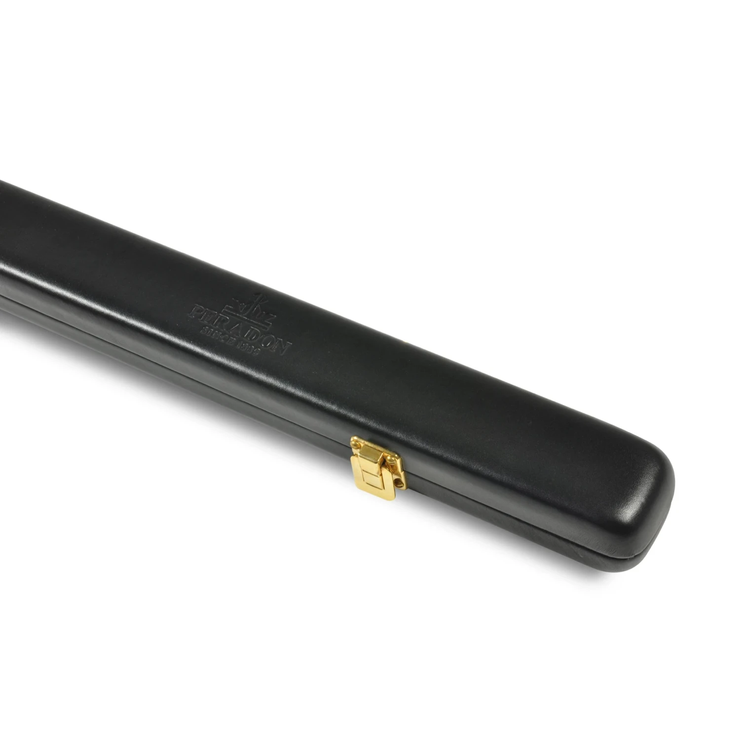 Peradon Peradon Thin Black Leather Snooker Cue Case For 1 Piece Cues 2 Peradon Peradon Thin Black Leather Snooker Cue Case For 1 Piece Cues - Image 2