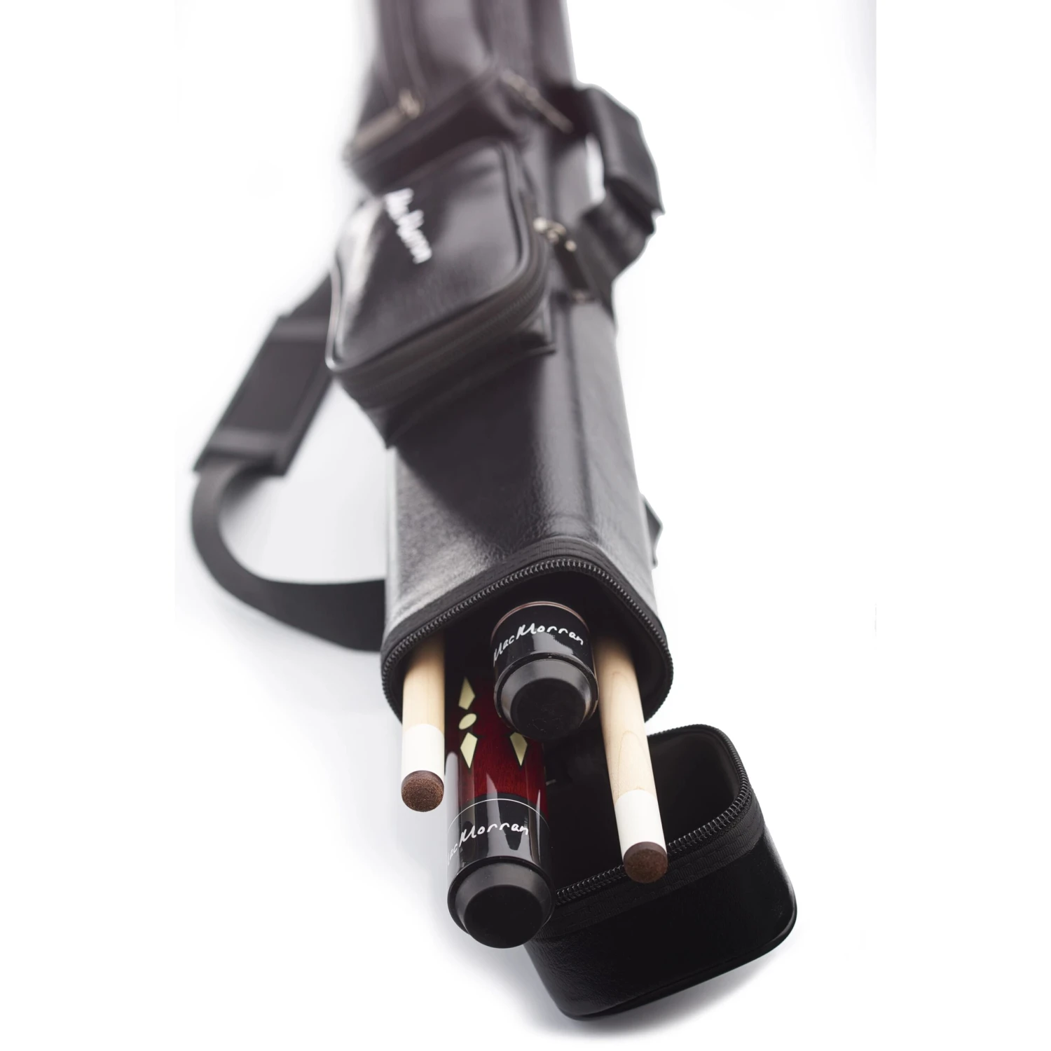 MacMorran MacMorran 2 Piece American Dual Cue Black Box Case 2 MacMorran MacMorran 2 Piece American Dual Cue Black Box Case - Image 2