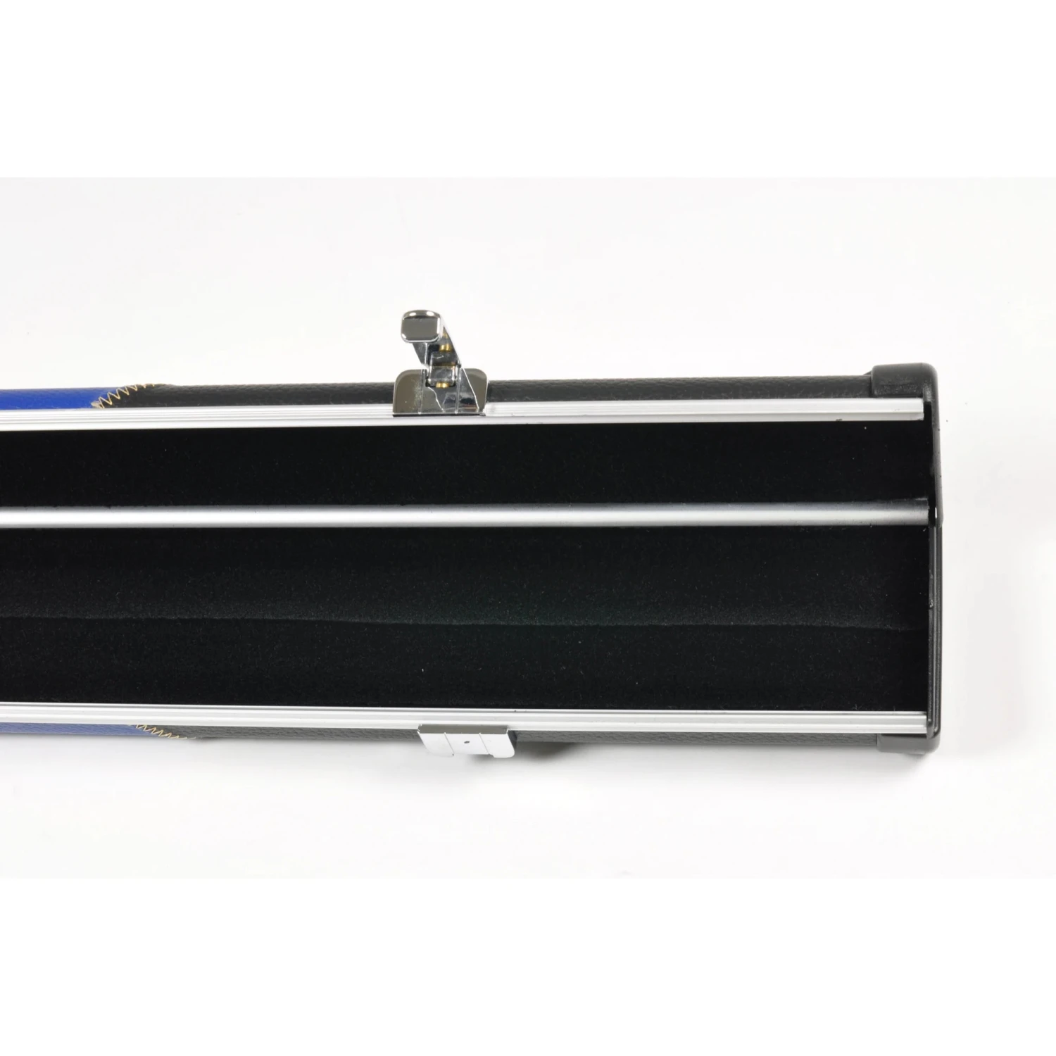 Peradon Peradon Halo Black Blue Stripes ¾ Snooker Cue Case 2 Peradon Peradon Halo Black Blue Stripes ¾ Snooker Cue Case - Image 2