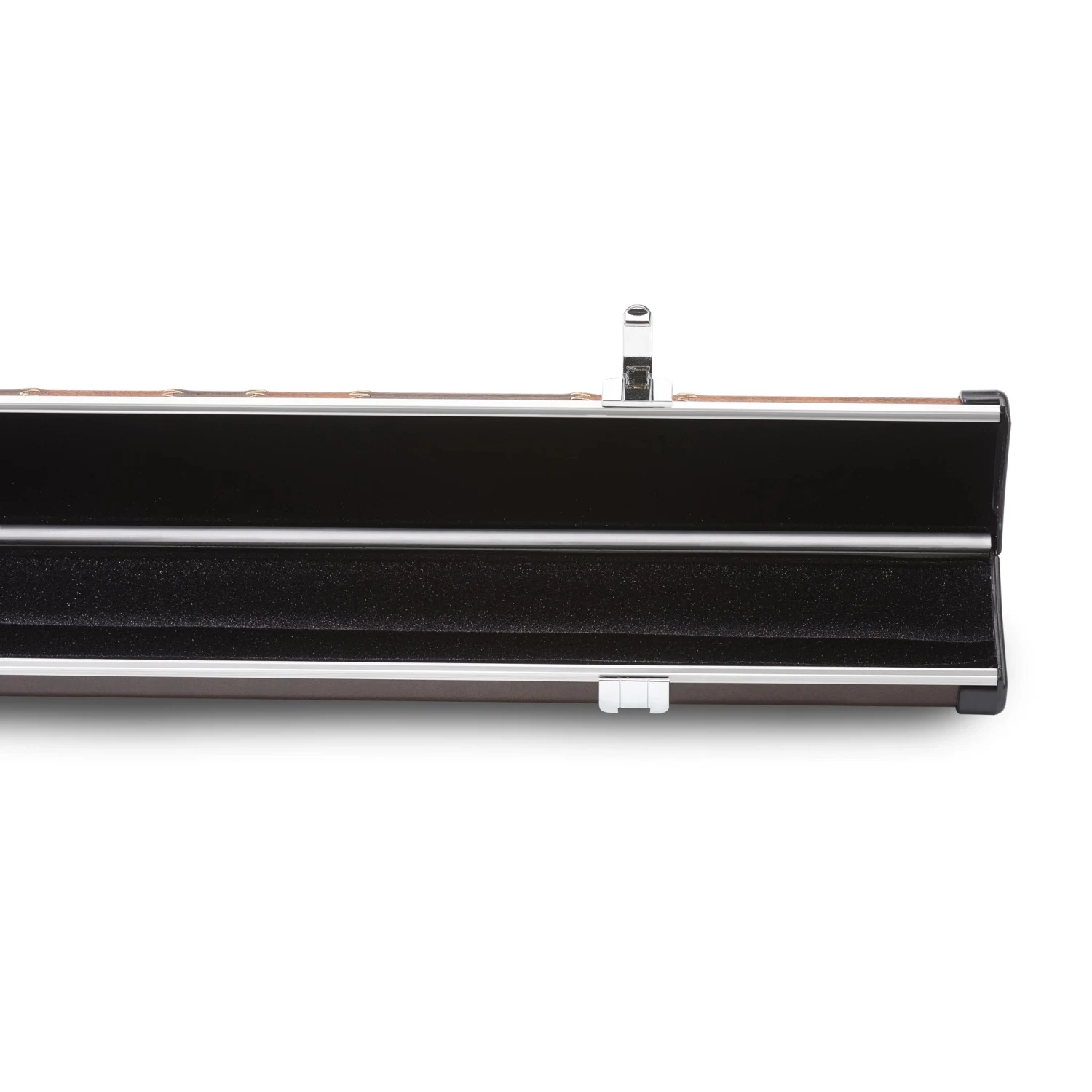 Peradon Peradon Halo Brown Tan Patch Snooker Cue Case 2 Peradon Peradon Halo Brown Tan Patch Snooker Cue Case - Image 2