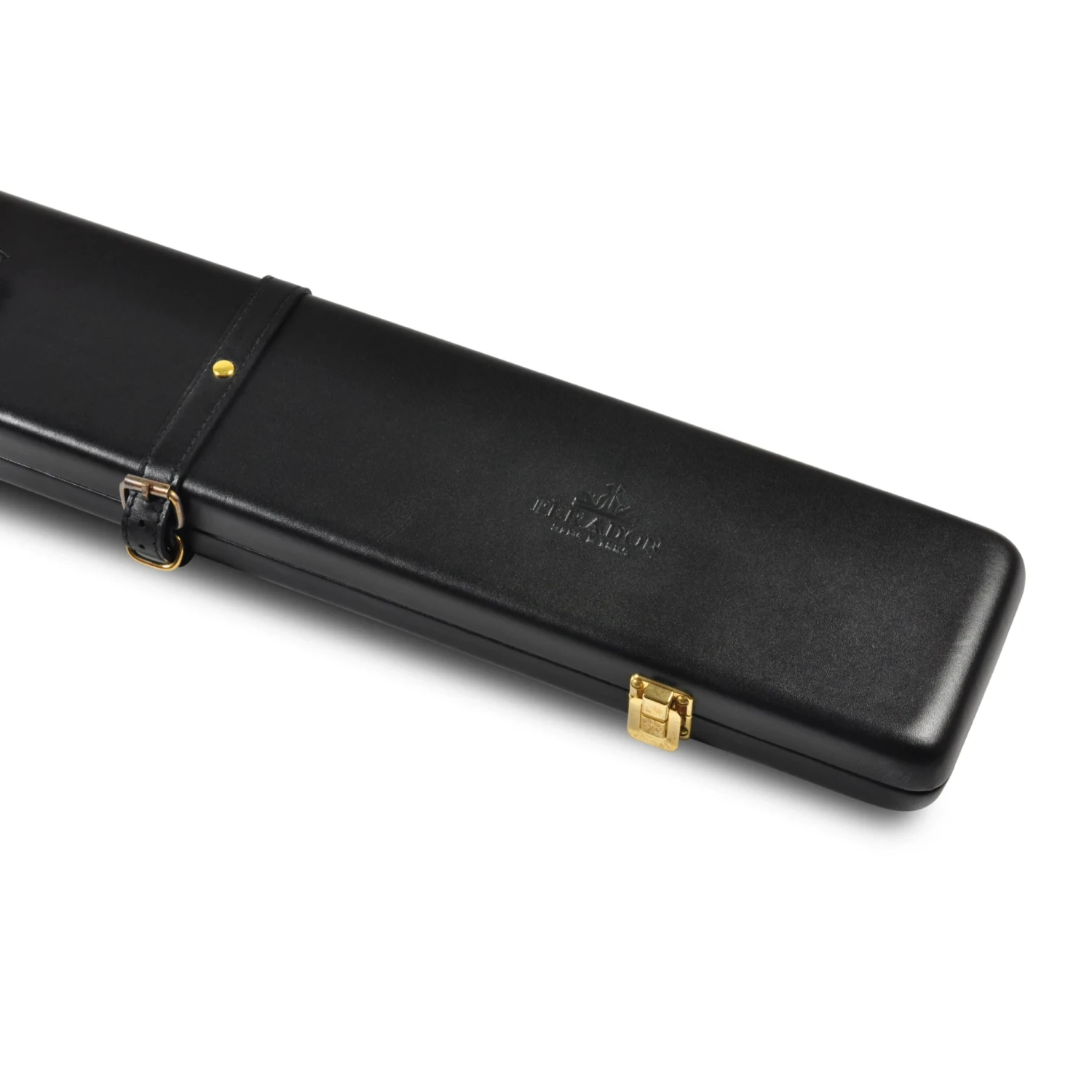 Peradon Peradon Leather Black Snooker Cue Case For 3/4 Jointed Cues 1 Peradon Peradon Leather Black Snooker Cue Case For 3/4 Jointed Cues