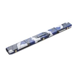 Peradon Peradon Leather Blue Camouflage Snooker Cue Case For 3/4 Jointed Cues